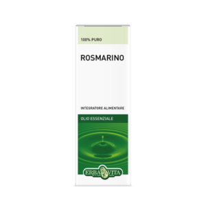 Erba Vita Rosmarino Olio Essenziale Flacone Da 10 Ml - Integratore Per La Funzione Epatica